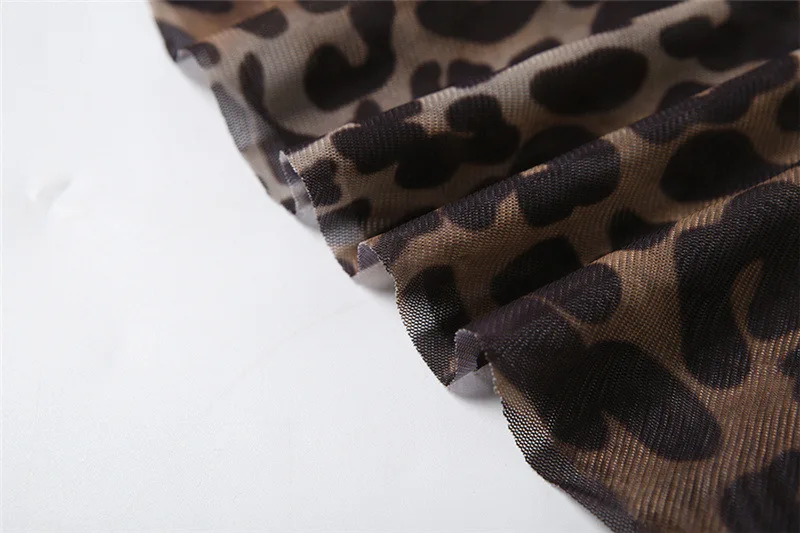 JULISSA MO Sexy Backless Print Leopard Women Dress Spaghetti Strap High Waist Dress Female Summer Skinny Elegant Party Clubwear