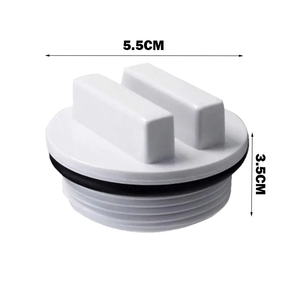 Pool Stopper Drain Cover Plastic Pool Winterizing Plug White Black Universal Pool Plugs Pool Return Line Stoper Swimming Pool