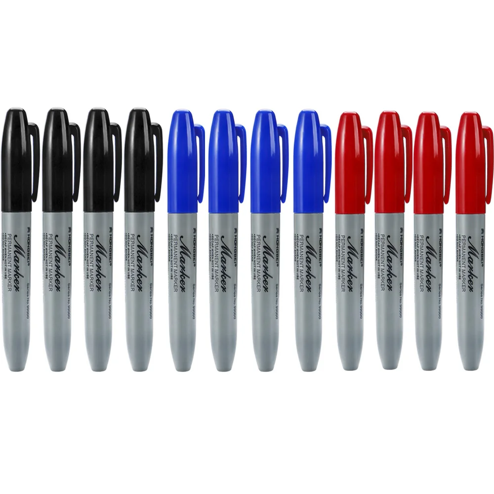 Multi-Pack Fine Tip Permanent Paint Markers - Waterproof & Quick Drying