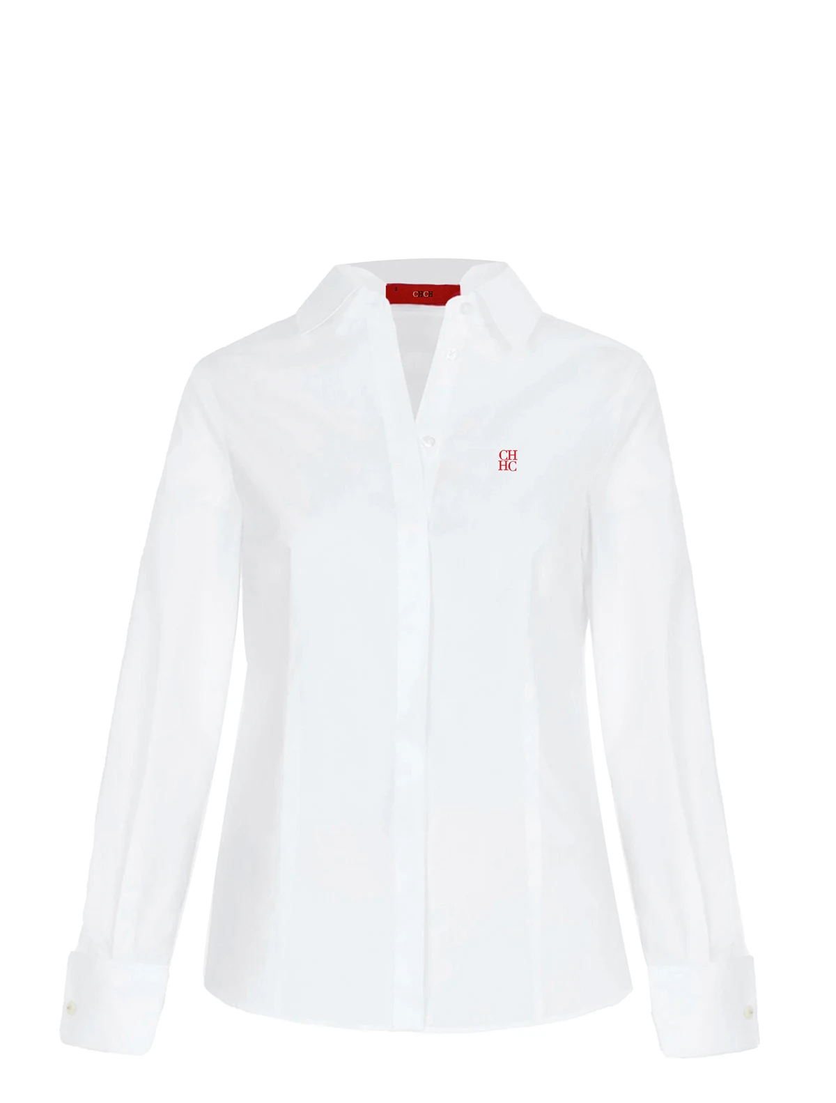 CHCH 2024 Sommer Neue Frauen Shirts Einfarbig Dünnes Hemd Taille Design Vintage Weibliche Blusen Mode Büro Damen Shirts