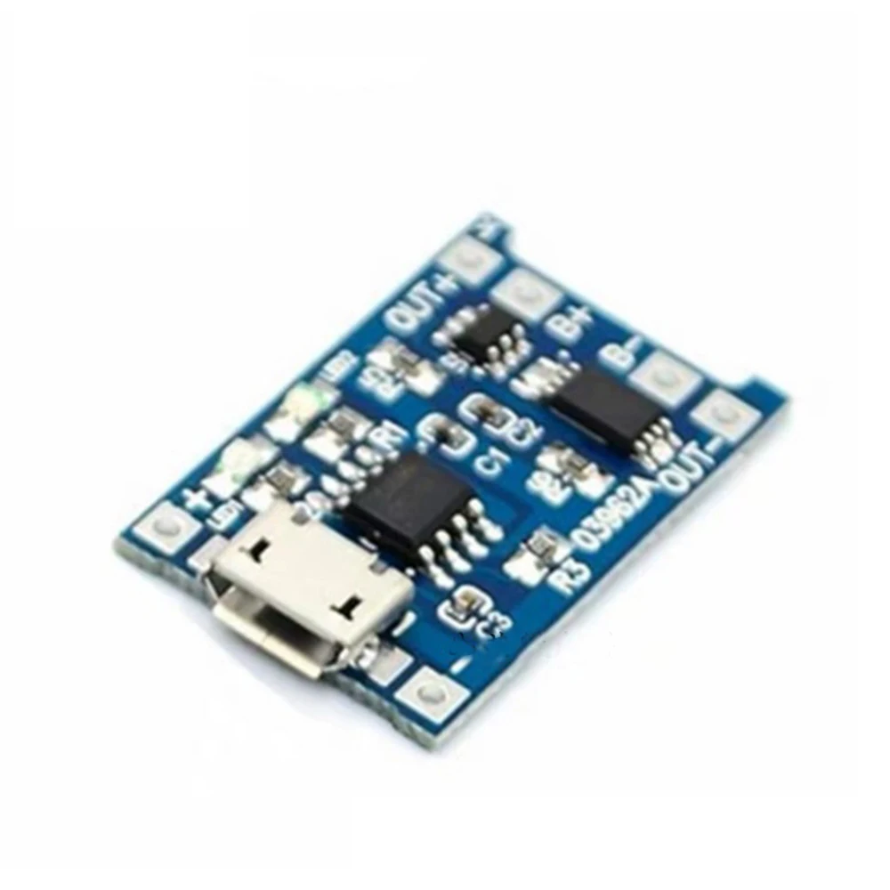 

1PCS 5V 1A Micro USB 18650 type-c Lithium Battery Charging Board Charger Module+Protection Dual Functions TP4056 18650
