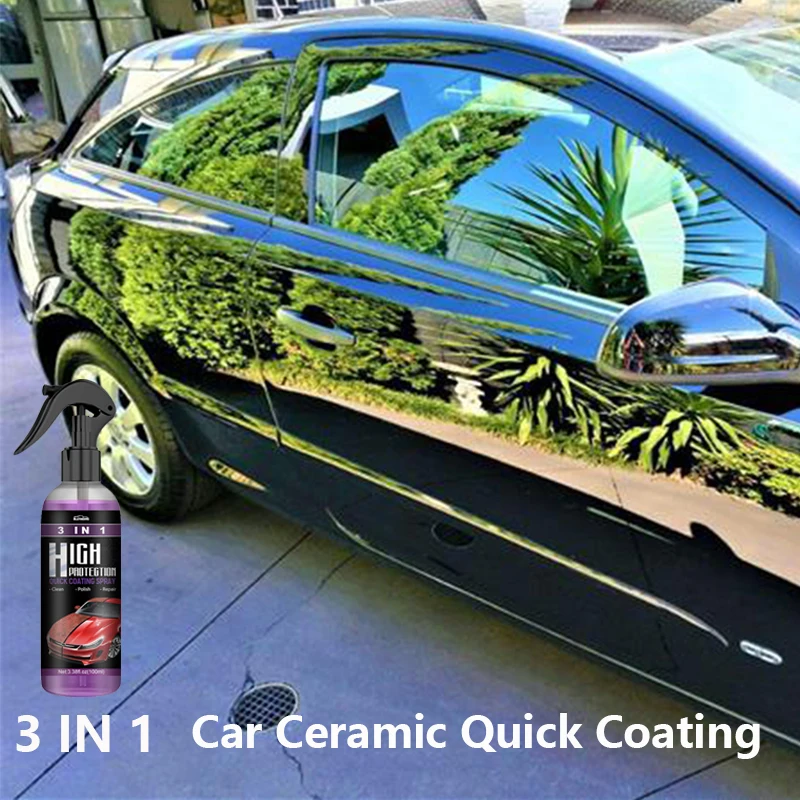 Car Ceramic Quick Coating Spray Nano Hydrophobic Body Polish Paint Cleaner Repair Paint Protection Wax Spray Car Accessories