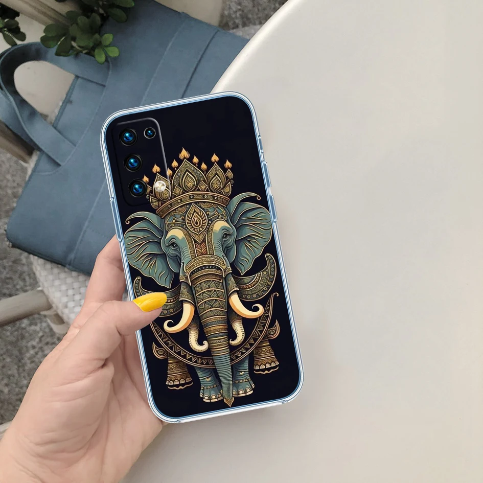 Luxurious Elephant Design Phone Case - QT3 Series