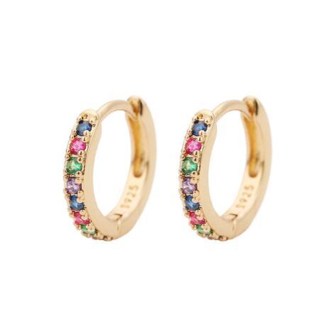 Pcs Rainbow Little Huggies Hoop Earrings Girl Tiny Rings Cartilage Small Helix Piercing Conch Earlobe Tragus Circle Men Hoops