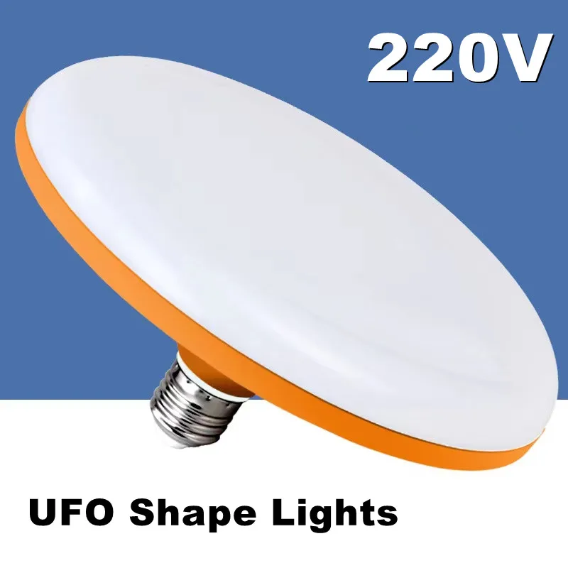 E27 LED Bulb 220V UFO Lamp Cold White 12W 15W 40W 50W 60W for Home Lighting
