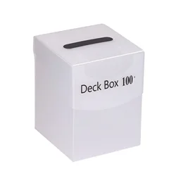Ultimate Deck Storage Case for Cards and Games - Portable Organizer for Family Fun (Transparent)