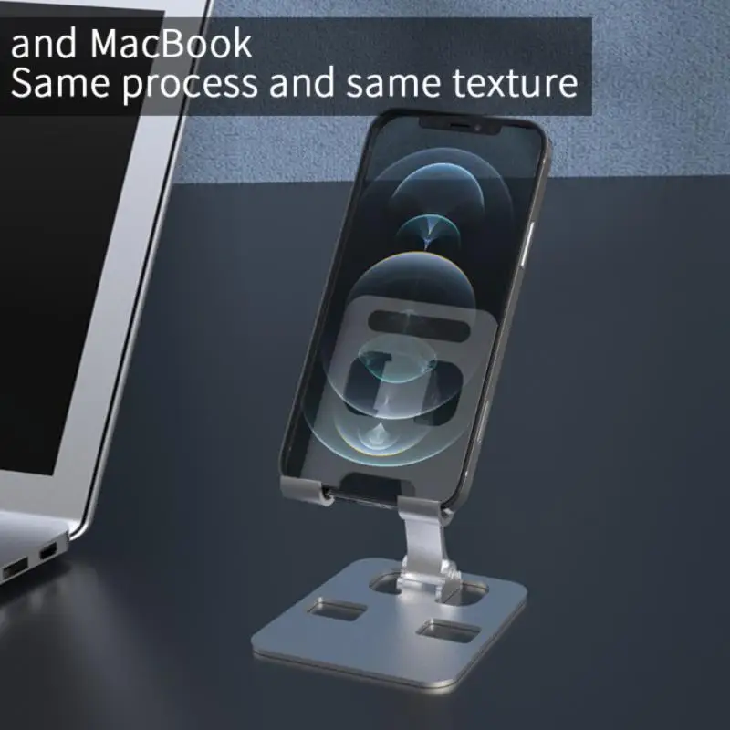 

Universal All Aluminum Alloy Portable Tablet Holder For iPad Holder Tablet Stand Mount Adjustable Flexible Mobile Phone Stand