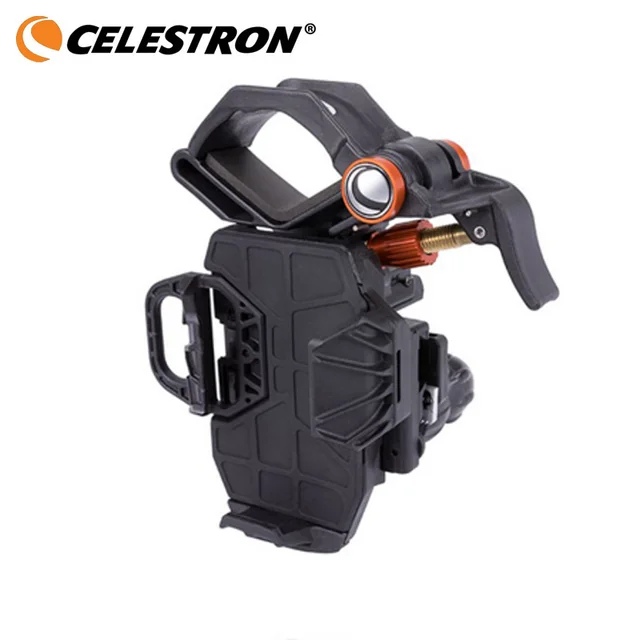 Celestron-Adaptador universal para teléfono inteligente, soporte de dispositivo móvil de 3 ejes, con rotación en tres ejes, para telescopio astronómico, modelo NexYZ 1