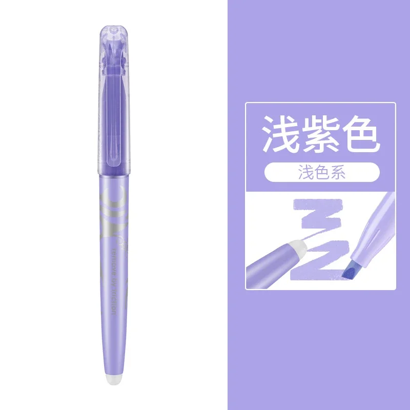 Pastel Erasable Highlighter Pen Set for School and Office Supplies