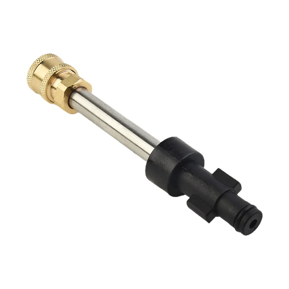 Pressure Washer Quick Connector 1/4" To Spray Gun Wand Lance Bayonet Adapter 1/4" Quick Disconnect Release Fitting For Karcher