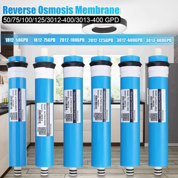 Home Kitchen Reverse Osmosis RO Membrane Replacement Water System Filter Purifier Water Drinking Treatment 50/75/100/125GPD