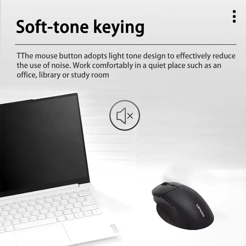 Wireless Mouse Ergonomic Mouse Lenovo M27 Wireless Bluetooth Mouse Ergonomic Design Right Hand