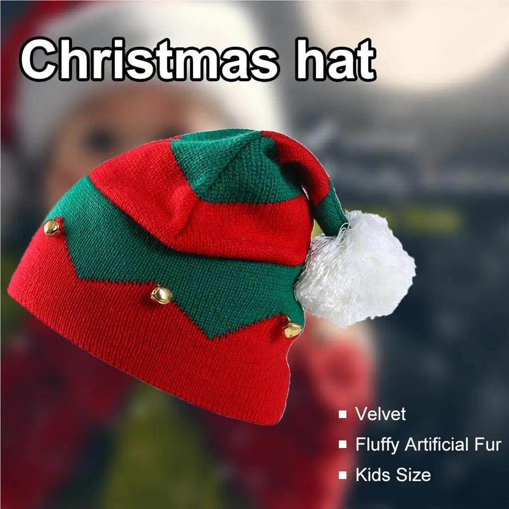 Knitted Hat Winter Beanie Xmas Cap Christmas Hats Breathable Multipurpose Exquisite Outdoor Accessories Baby Keep Warmth