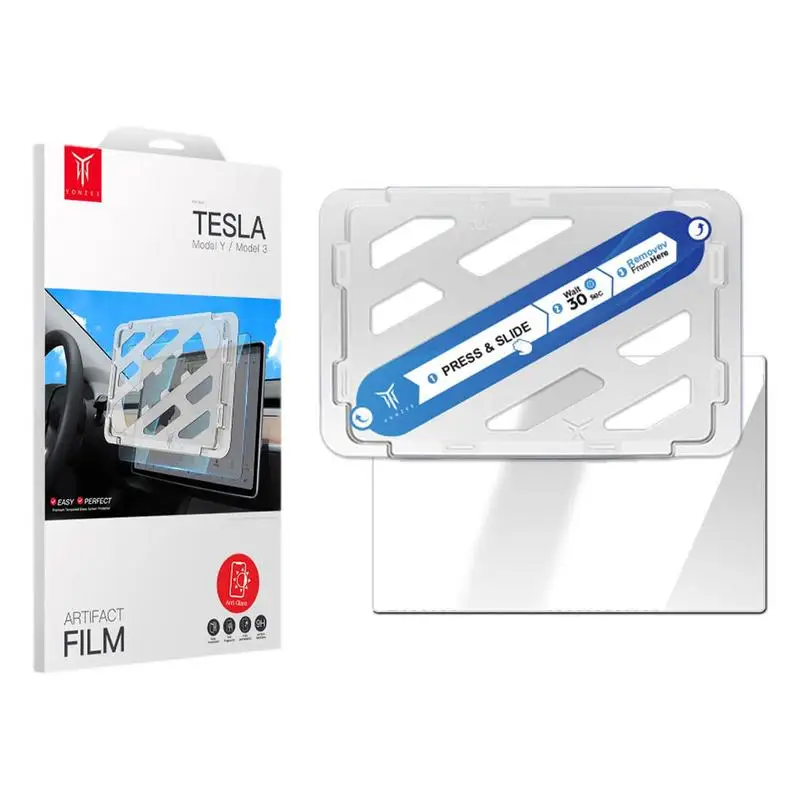 

Защитная матовая пленка для сенсорного экрана приборной панели Tesla Model 3/Y, 15 дюймов