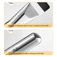 IMAGIC Ultra Thin Foundation Brush Lightweight and Thin Face Contour Brush Flat Contour Brush Blending Foundation Cream Makeup - Image 3