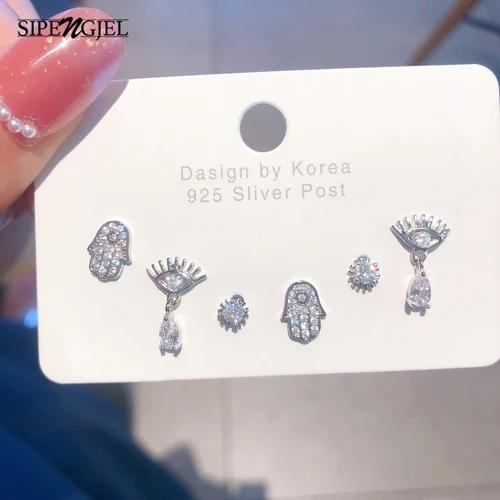 반짝이는 지르콘이 당신을 더욱 빛나게 할 SIPENGJEL 귀걸이 세트 소개 추천