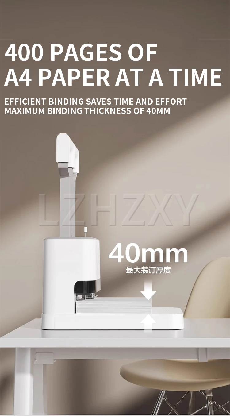 Description Picture 5 of itemFinancial binding machine 3876A punching machine Accounting tender document book hot melt riveting tube
