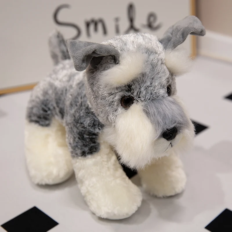 【9月まで】海外作家　シュナウザー　ぬいぐるみ　ドール　犬 シュナぬい”オーダーメイドで作るミニチュアシュナウザー