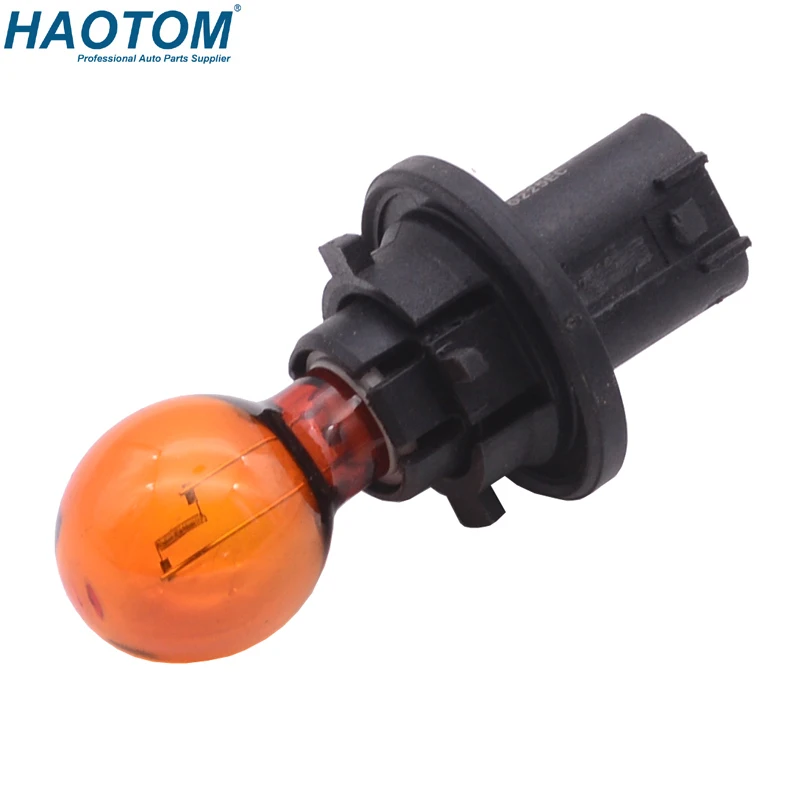 12272NA PH24WY 12V 24W PU20d-6 Amber Color Turn Signal Light Car Bulb ...