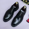 New Men's Casual Shoes British Top Layer Cowhide Business Formal Thick Sole Increased Leather Derby Shoes Leather Shoes for Men 2