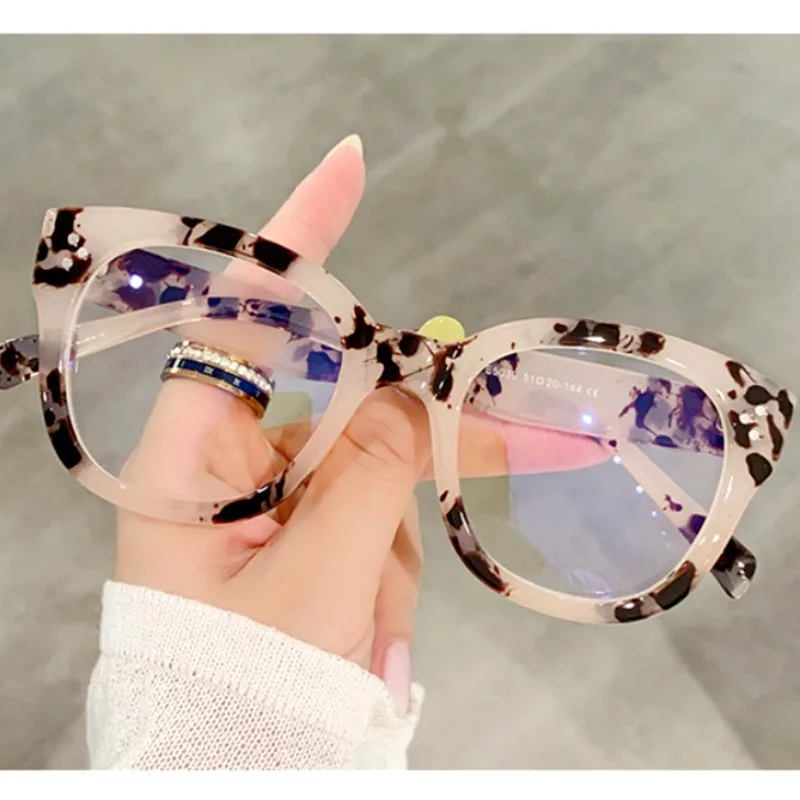

1Pc Fashion Vintage Oversized Anti Blue Light Glasses Office Computer Goggles Unisex Square Frame Anti Radiation Gaming Eyewear