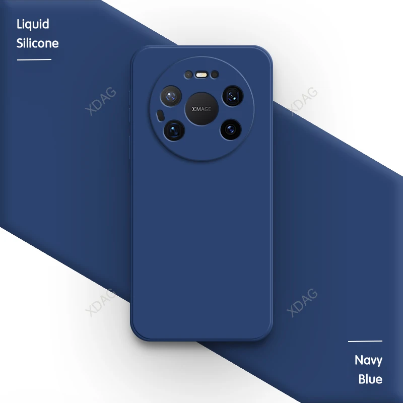 Elegant Liquid Silicone Shockproof Soft Phone Case - Pure Color