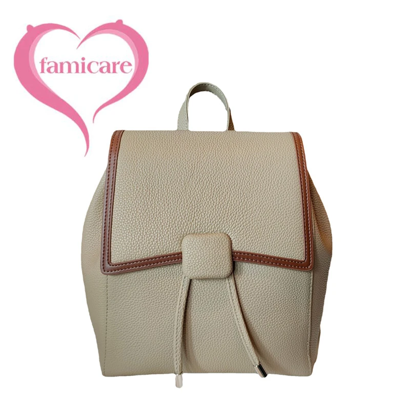 Fashion Female Genuine Leather Backpack Large Capacity Lady Travel