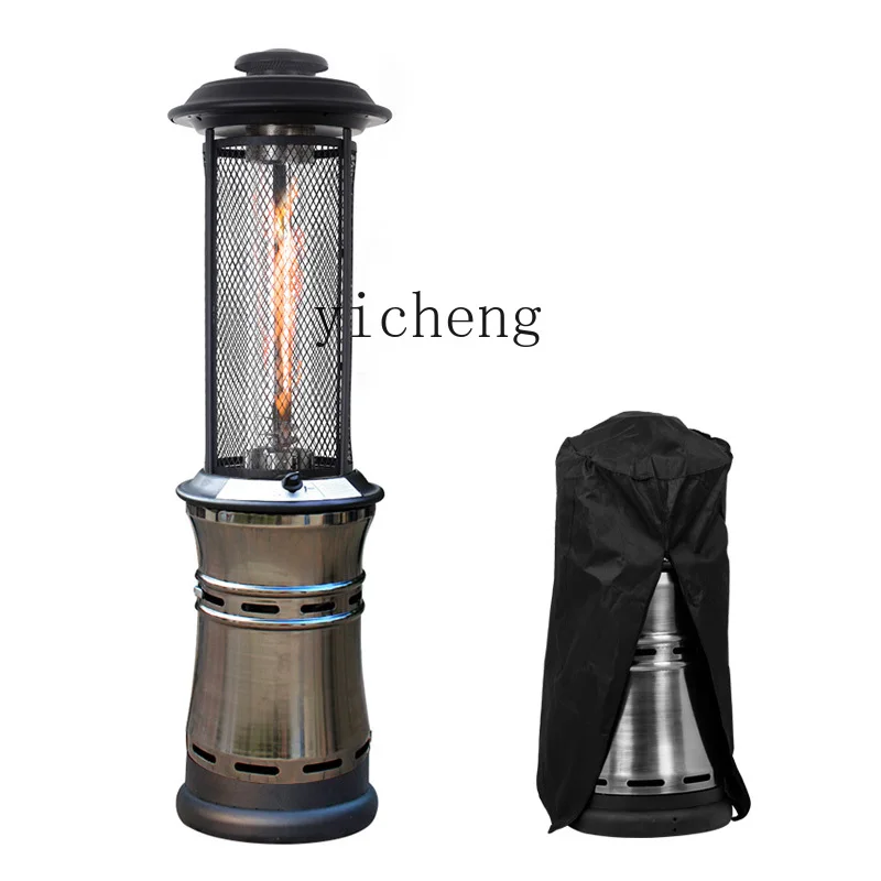 XL Real Fire Gas Heater Household Liquefied Gas Heating Stove Villa Courtyard Commercial Roasting Stove
