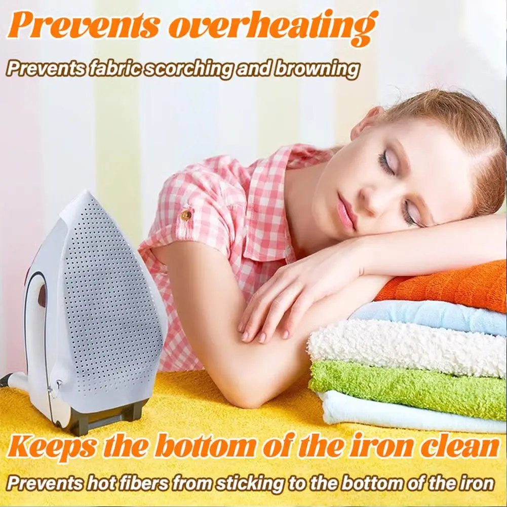 Description Picture 5 of itemIroning Shoe Protective Cover Sole to Improve Ironing Results For Most Irons Easy Installation Iron Shoe Cover Accessories 