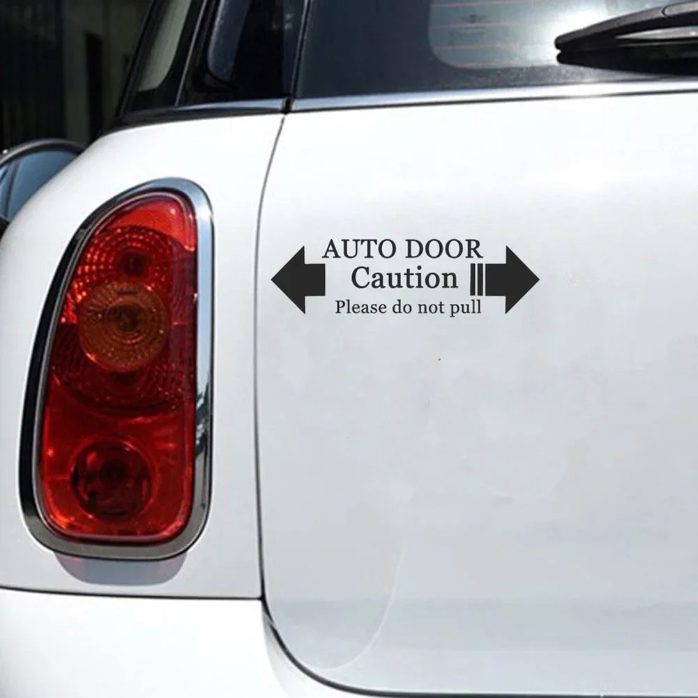 

Latte Car Stickers 1x Sticker For Party Supplies Good Touch PET Universal Waterproof Black Cute Easy To Operate