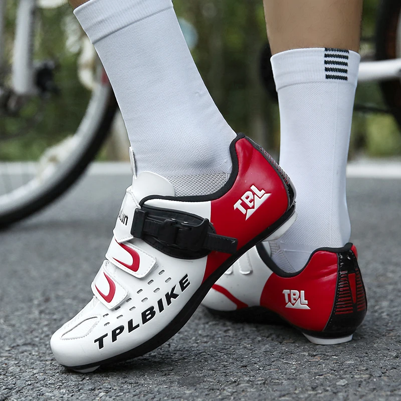 2024 New Non-slip Spd Mountain Biking Shoes MTB Cycling Shoes Men Sports Cleats Road Bike Boots Racing Speed Bicycle Sneakers 6