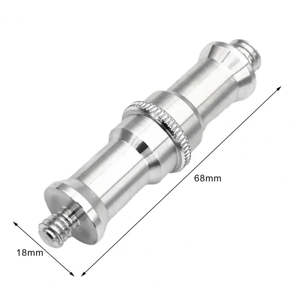 Lightweight Camera Screw 3/8 to 1/4 1/4 to Tripod Accessories High-quality Flash Light Stand Male Male Screw