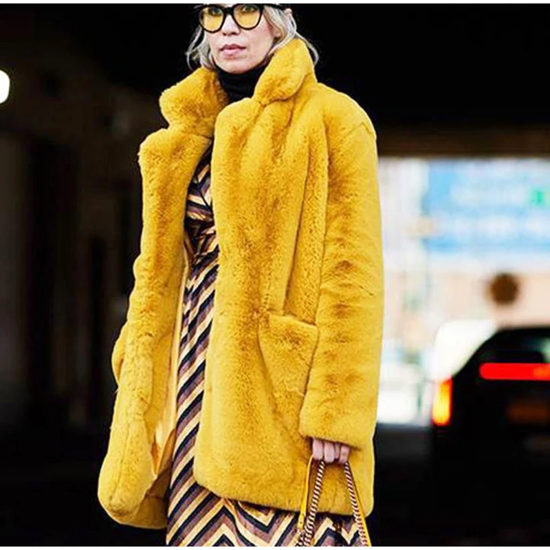 Faux Fur Coat