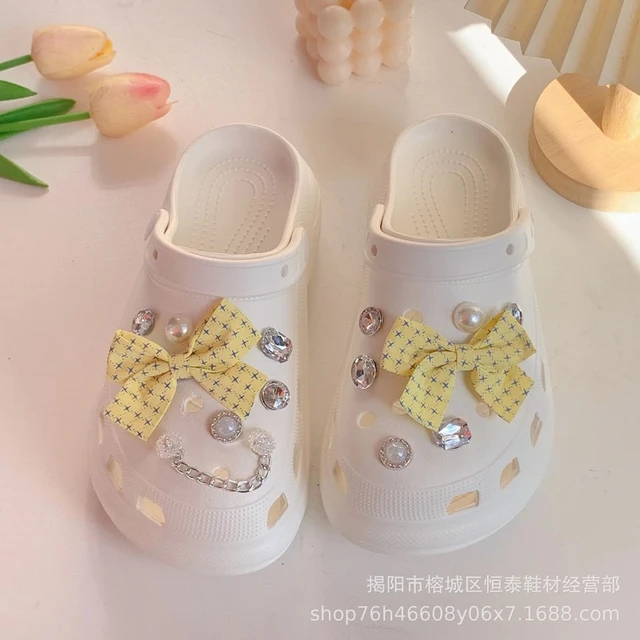 Rotatable Croc Charms 1Pcs Luxury Designer Shoe Decorations