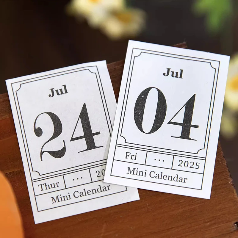 365 Sheet Desk Calendar Mini Tearable Paper DIY Journal