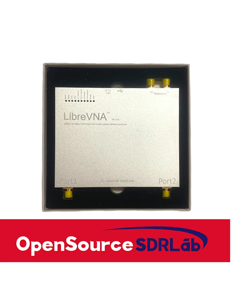 OpenSourceSDRLab LibreVNA 100kHz - 6GHz USB based full 2-port vector network ana