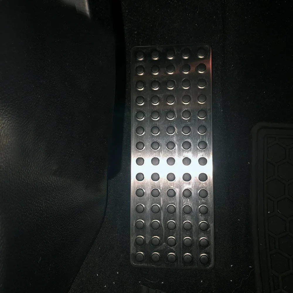 Edelstahl Auto Fußstütze Platte Fußstütze Pedal Abdeckung für Mazda 2 3 6 CX3 CX4 CX5 CX9 für Infiniti Q30 Q30S QX30 für Benz – Detail 5