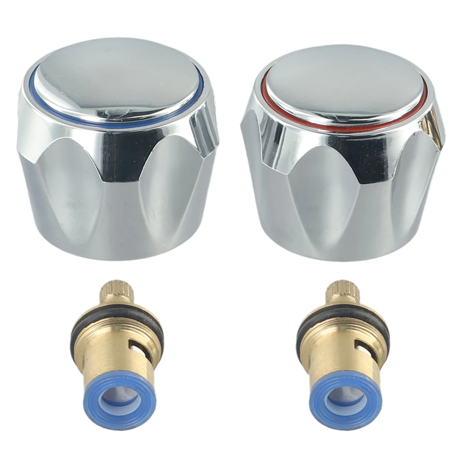 Kit Poignée Robinet Laiton 10cm - Cartouche De Rechange Pour Robinets Cuisine Et Salle De Bain, Réparation Fuite