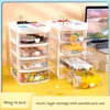 Stationery Storage Box Desktop Student Pull-Out Drawer Pen Holder Cabinet Office Tape Hair Accessories Kids's Small Storage 3