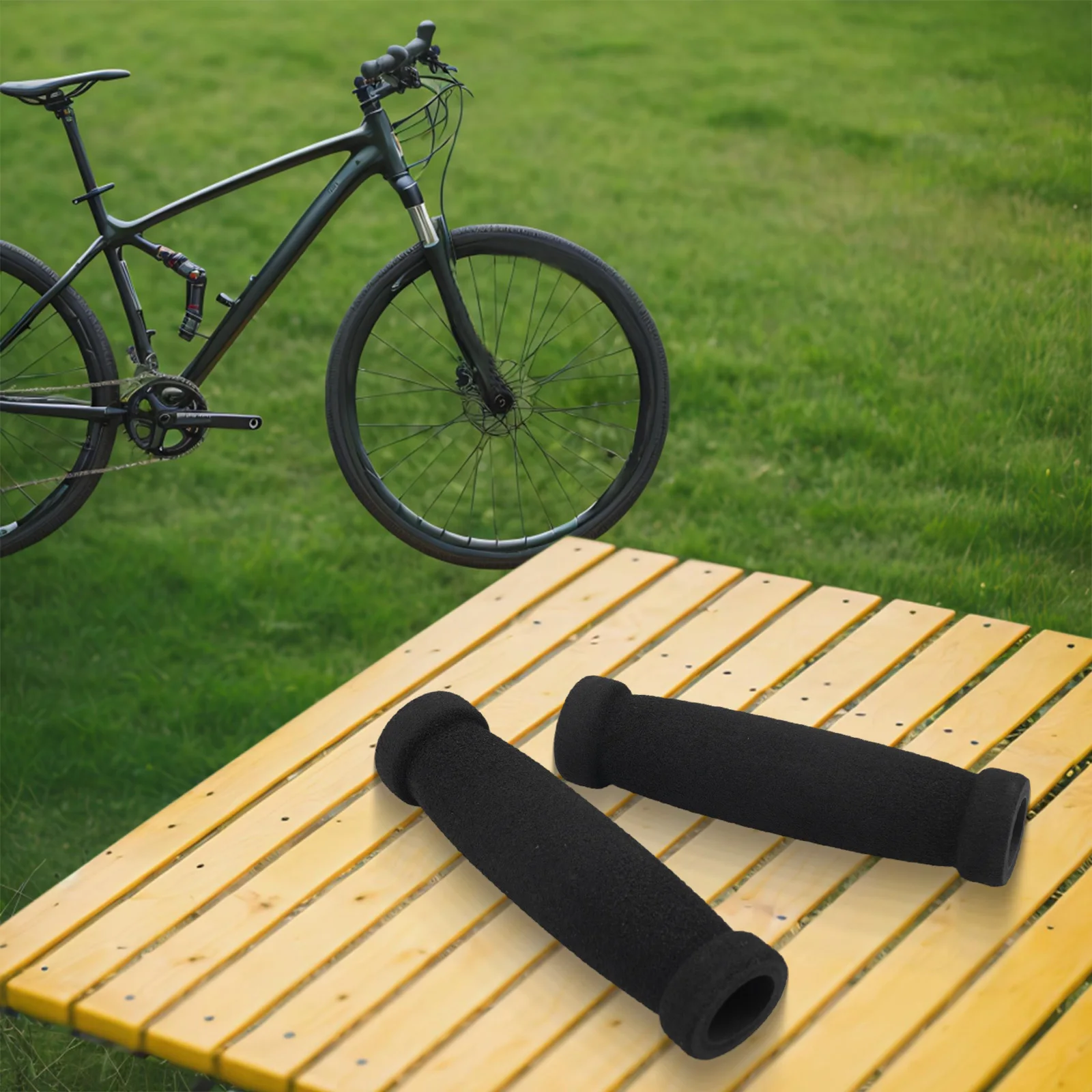 Fahrradschaumgriffe Mountainbike Fahrrad Zyklus Handlenker Heißer Verkauf Lenkergriffe Ärmelabdeckung Innendurchmesser: ca. 22,2 mm – Detail 9