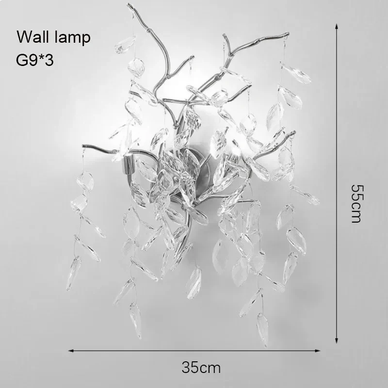 wall light silver