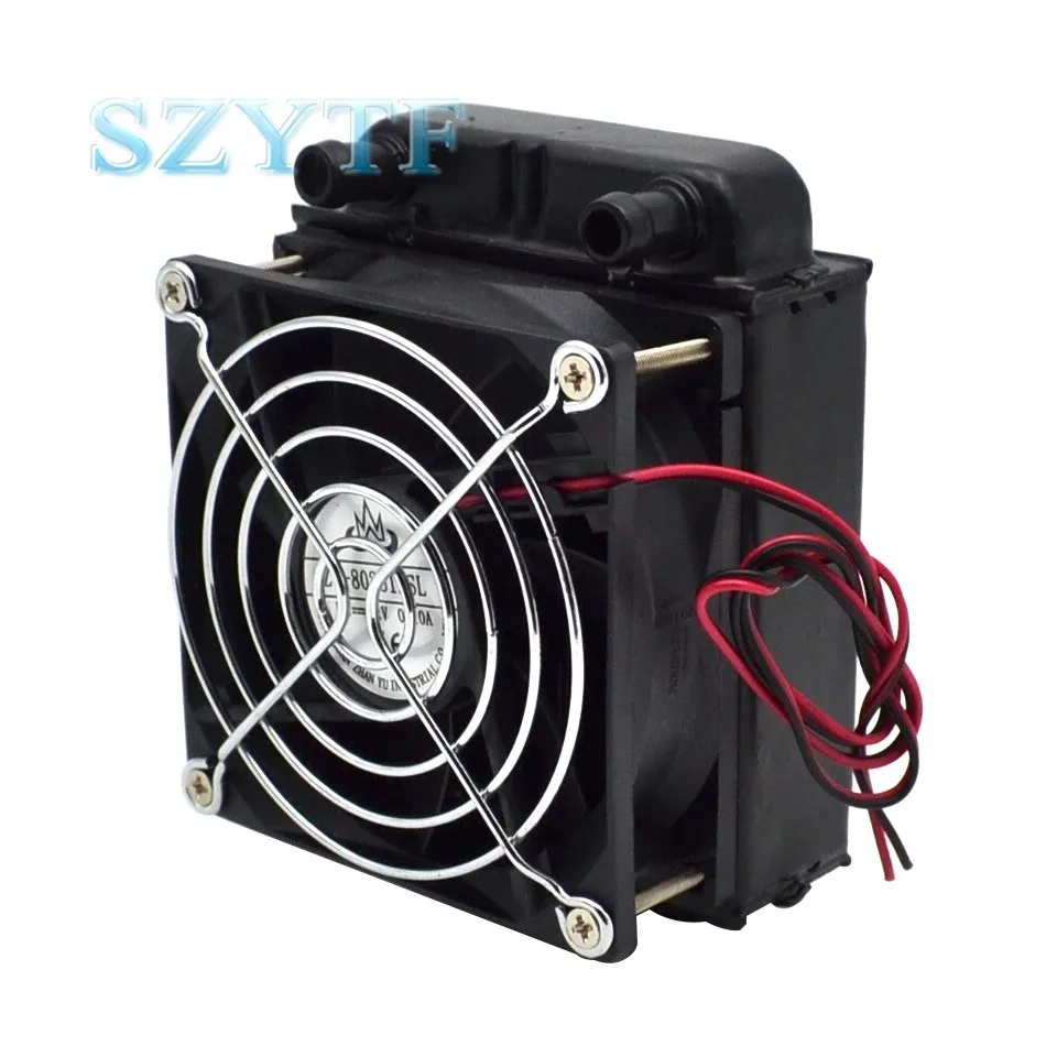 Ventilador do Radiador de Alumínio Incluído Refrigeração a Água Pcs 80 mm 8cm - Imagem 2