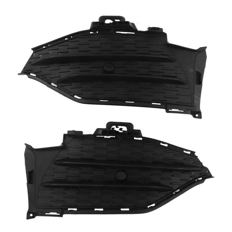 

Front Bumper Fog Light Frame Front Bar Grille Car for Mercedes-Benz GLC W253 2020-2022 A2538858104 L A2538857604 R