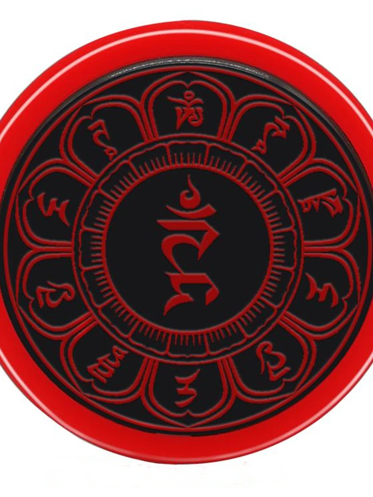 Green Tara heart mantra seal, holy salvation Buddha mother, Buddhist mantra wheel, Buddhist dharma seal, photosensitive seal 5