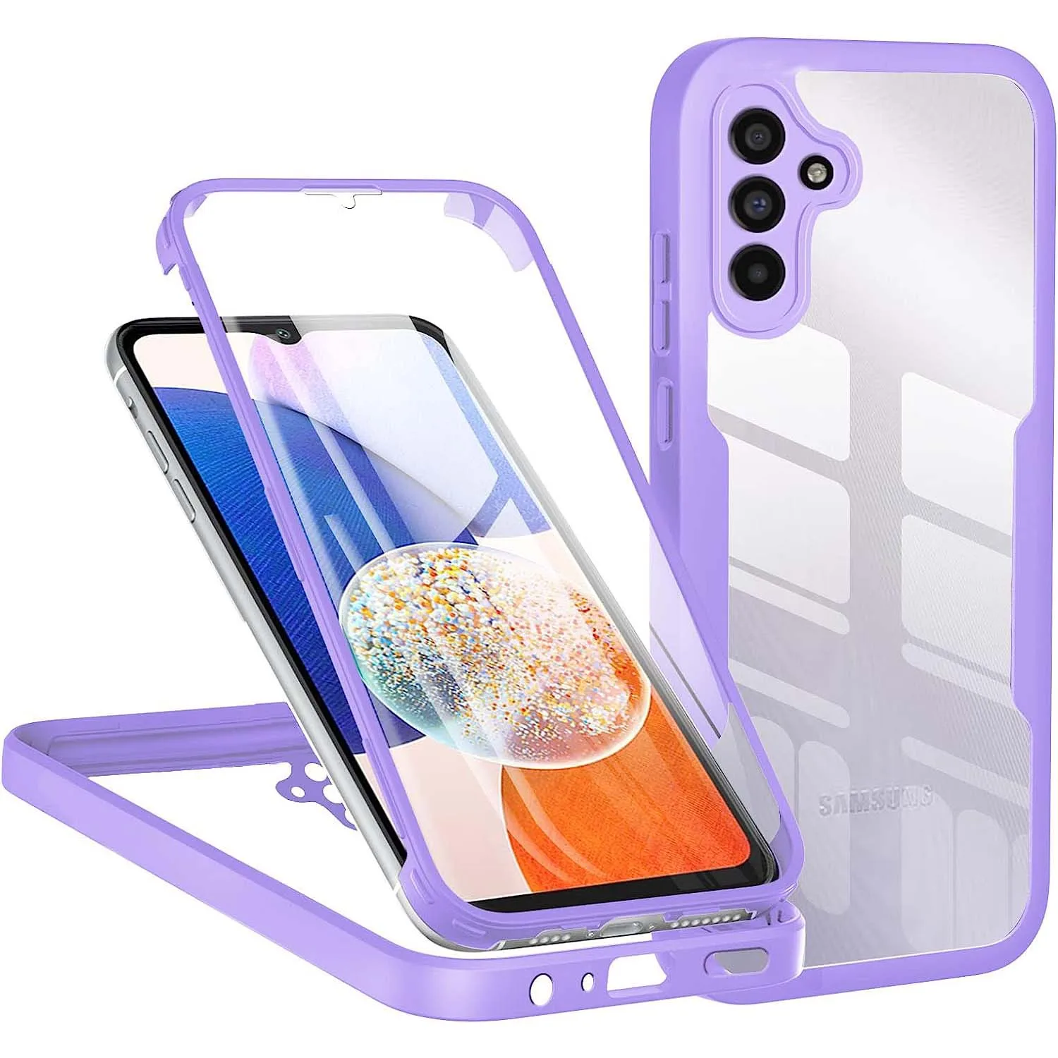 360 Custodia Protettiva Completa Per Samsung Galaxy A14 4G A34 5G A04 A04S Cover Protettiva Per Obiettivo Per Samsung A54 5G A24 4G A14 5G