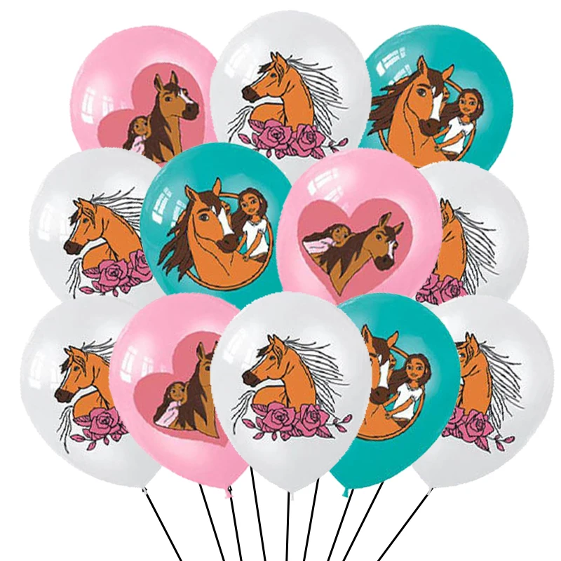70 Pièces Vaisselle Anniversaire Cheval - Décorations Fête Cheval Pour Enfants | Set Pour 15 Invités Avec Assiettes, Tasses, Nappe Et Pailles