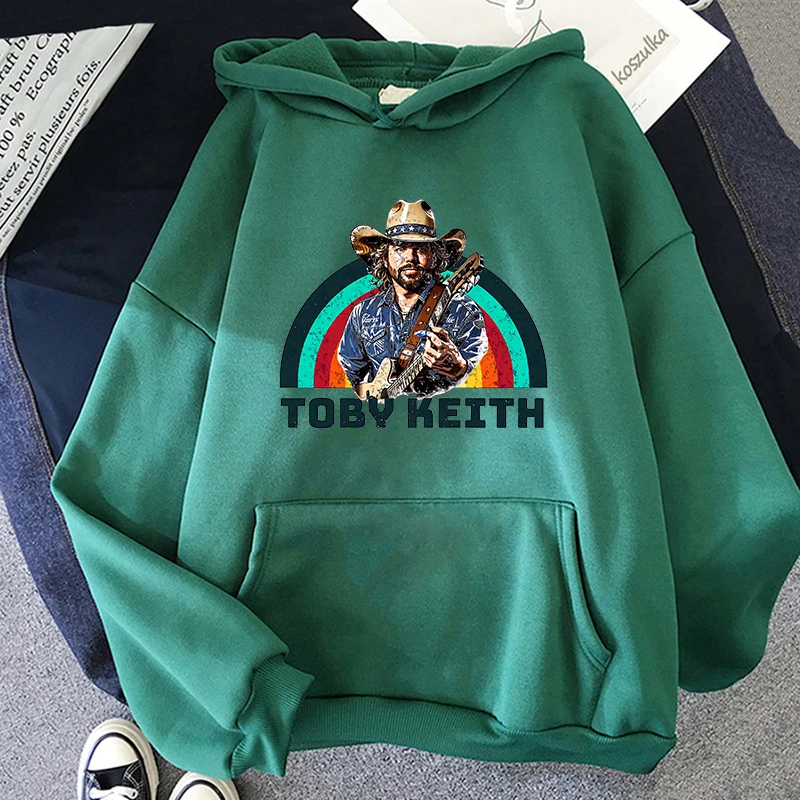 Cute Toby Keith Graphic Hoodies Women/men Aesthetic Clothing Autumn Winter Fleece Sweatshirts Casual Long Sleeve Sudadera Tops
