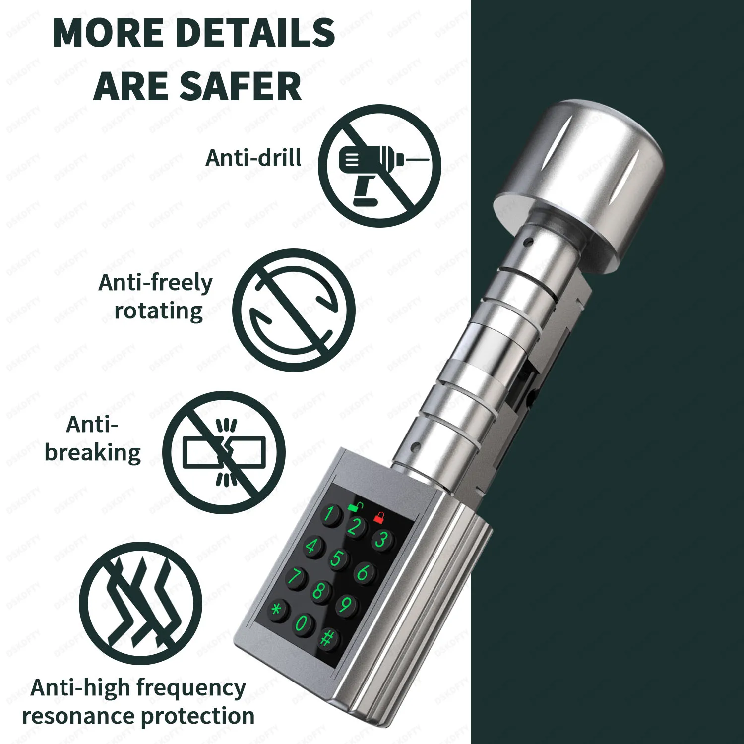 هل المملكة العربية السعودية TTLOCK قفل إلكتروني بب...