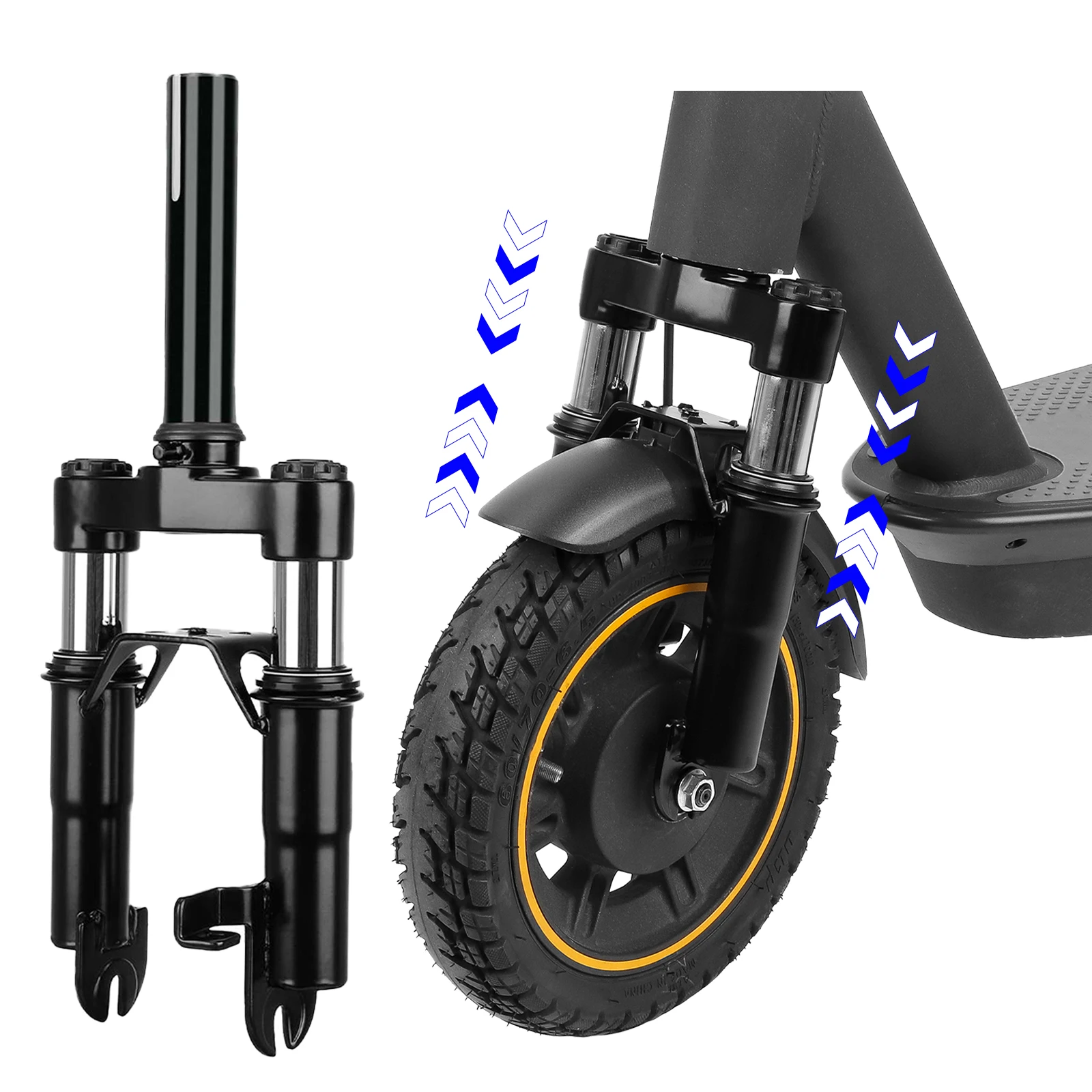 Scooter Upgrade Hydraulic Shock Absorber Kit Front Fork Front Suspension Absorber Parts Accessories For Max G30 G30D G30E/L scooter shock absorber parts