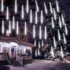 LED Meteor Shower Rain Lights Falling Rain Fairy String Lights for Outdoor Indoor Home Wedding Party Holiday Christmas Lights 3